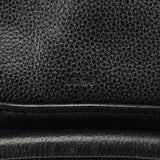 Black Leather Paraty 2-Way Bag