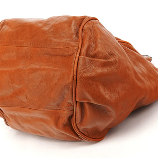 Light Brown Leather Ethel 2-Way Tote Bag