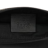90640 Black GG Canvas Drawstring Shoulder Bag