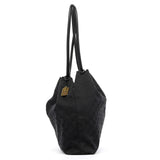 90640 Black GG Canvas Drawstring Shoulder Bag