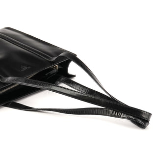 1995 Black Spazzolato Sport Tote Bag