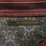 Brown Leather Multi-Pocket Shoulder Bag