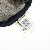 Blue Denim Canvas Predators Shoulder Bag