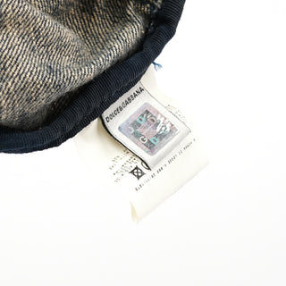 Blue Denim Canvas Predators Shoulder Bag