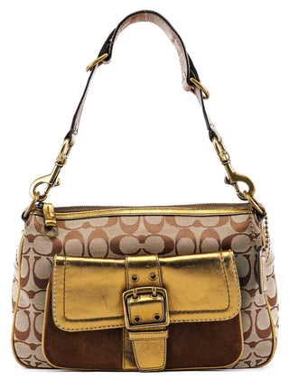 2004 Beige Gold Soho Legacy Shoulder Bag