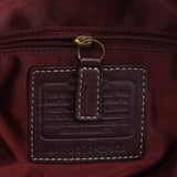 12466 Beige Burgundy Python Hamptons Tote Bag