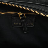 Black Leather Classic Q 2-Way Bowling Bag