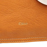 Tan Leather Two-Tone 2-Way Tote Bag