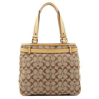 F13993 Beige Zebra Hamptons Tote Bag