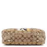 F13993 Beige Zebra Hamptons Tote Bag