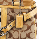 F13993 Beige Zebra Hamptons Tote Bag