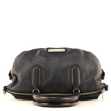 Navy Leather Classic Q Bowling 2-Way Bag