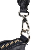 Navy Leather Classic Q Bowling 2-Way Bag
