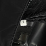 B9230 Black Tessuto Spazzolato Nylon Shoulder Bag