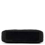 B9230 Black Tessuto Spazzolato Nylon Shoulder Bag