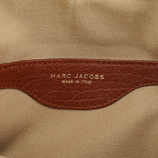 Brown Leather Bowling Bag