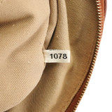 Brown Leather Bowling Bag