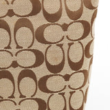 F16879 Beige Gold Floral Hobo Shoulder Bag