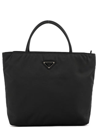 Black Tessuto City Nylon Tote Bag