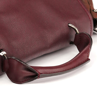 Two-Tone Leather Elsie 2-Way Bag
