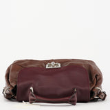 Two-Tone Leather Elsie 2-Way Bag