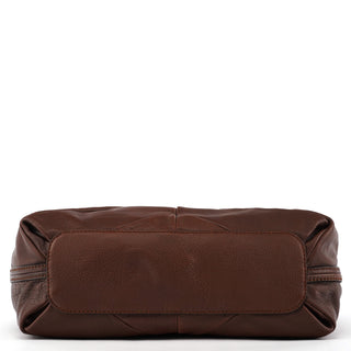 Two-Tone Leather Elsie 2-Way Bag