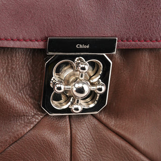 Two-Tone Leather Elsie 2-Way Bag