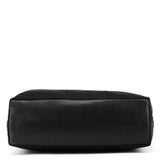 Black Tessuto Metal Handle Nylon Tote Bag