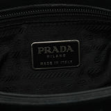 Black Tessuto Metal Handle Nylon Tote Bag