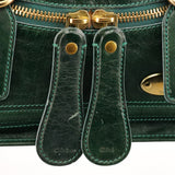 Bay 2-Way Tasche aus grünem Leder