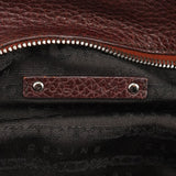 Bittersweet Schultertasche aus braunem Leder