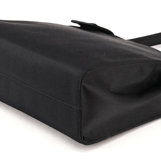 Black Raso Satin Tote Bag