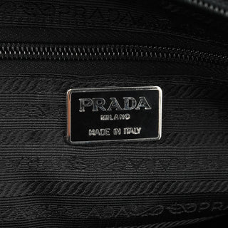 1995 Black Tessuto Nappa Nylon Tote Bag