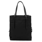 1995 Black Tessuto Nappa Nylon Tote Bag