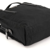 1995 Black Tessuto Nappa Nylon Tote Bag