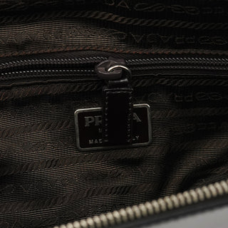 Dark Brown Vitello Chic Shoulder Bag