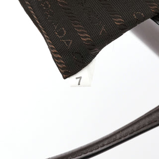 Dark Brown Vitello Chic Shoulder Bag