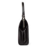 Dark Brown Vitello Chic Shoulder Bag