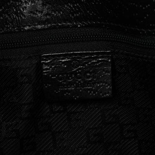 002 1067 Black Canvas Jackie Shoulder Bag