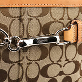 F08K06 Beige Tan Signature Hamptons Tote Bag