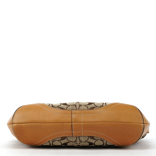 F07077 Beige Signature Soho 2-Way Bag