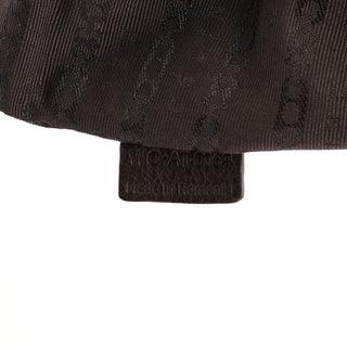Dark Brown Leather Pillow 2-Way Bag