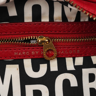 Red Leather Classic Q Baby Groovee 2-Way Bag