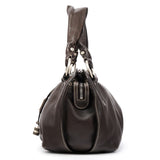 Dark Brown Leather Bittersweet Shoulder Bag