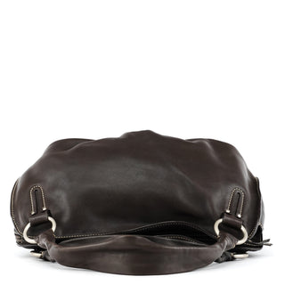 Dark Brown Leather Bittersweet Shoulder Bag