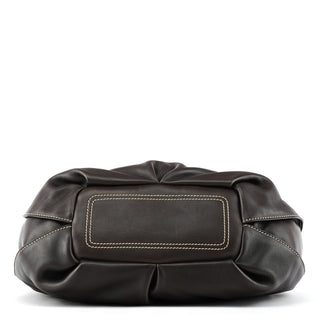 Dark Brown Leather Bittersweet Shoulder Bag