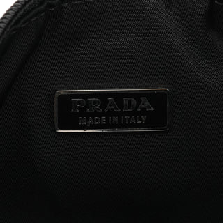 2000 Black Tessuto Nylon Mini Hobo Shoulder Bag