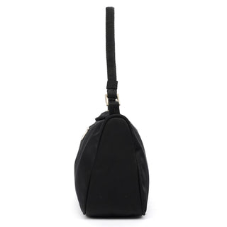 2000 Black Tessuto Nylon Mini Hobo Shoulder Bag