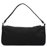 2000 Black Tessuto Nylon Mini Hobo Shoulder Bag