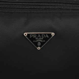 2000 Black Tessuto Nylon Mini Hobo Shoulder Bag